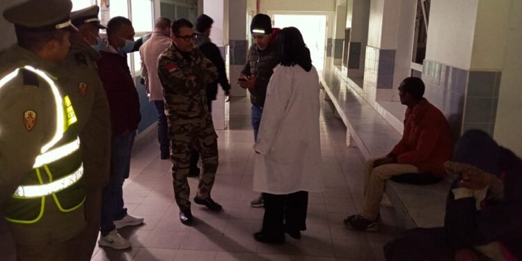 حملة الشتاء مستمرة عملية انسانية تقدم الرعاية الاجتماعية للأشخاص في وضعية الشارع بالجديدة