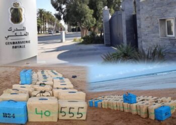 القيادة الجهوية للدرك الملكي بالجديدة تُحبط محاولة للتهريب الدولي للمخدرات بشاطئ دوار شتوكة التابع لجماعة أولاد عيسى
